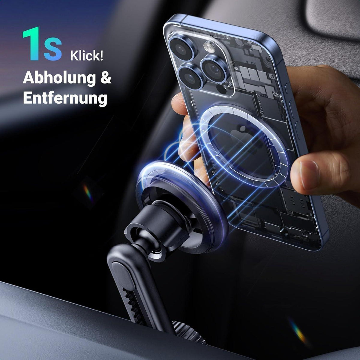 MagSafe Autohalterung für iPhone 17 16 15 14 13 12