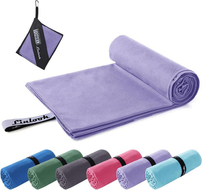 Mikrofaser Handtuch Groß 180x80cm Schnelltrocknend Sport Strand Yoga
