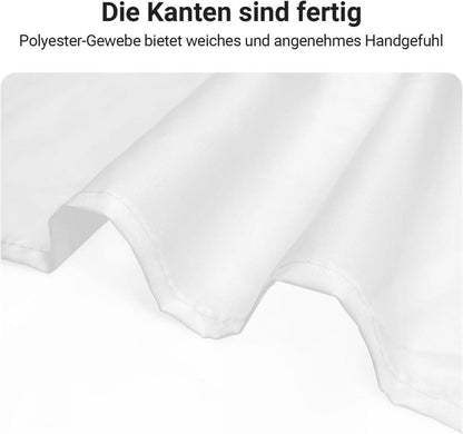 Duschvorhang Rote Blume 120x200cm Wasserabweisend Antischimmel Polyester Ösen 8