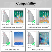 EasyAcc iPad 9.7 Hülle - Ultra Dünn Transluzent Matt - Navy