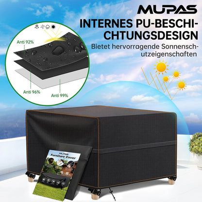 Abdeckung Gartenmöbel 420D Oxford Gewebe 200x200x90cm Wasserdicht