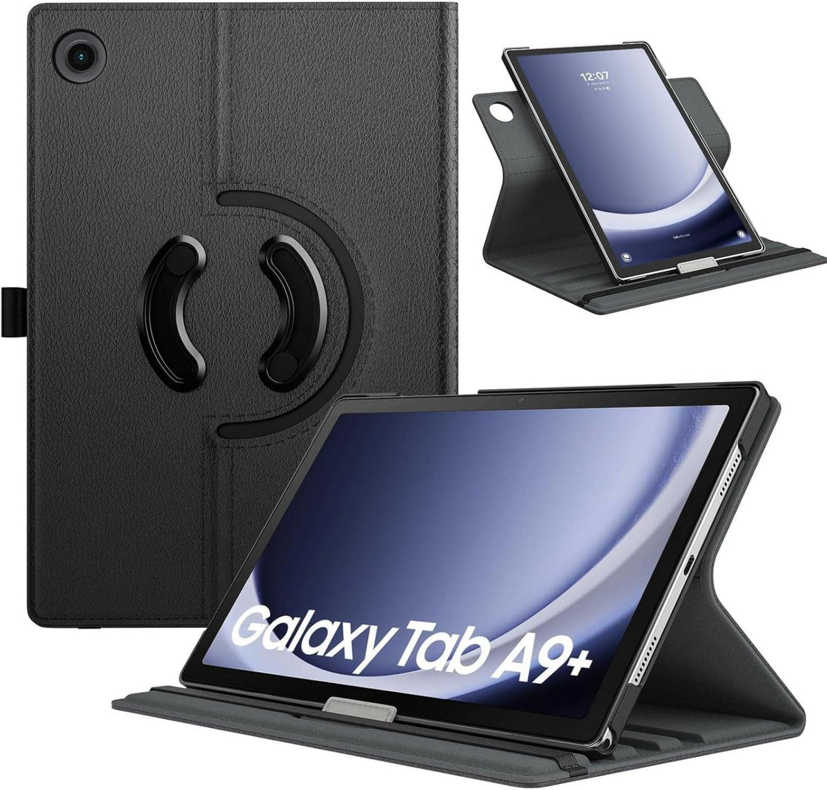 Tablet Hülle für Samsung Galaxy Tab A9 Plus 11 Zoll 2023 - Schwarz