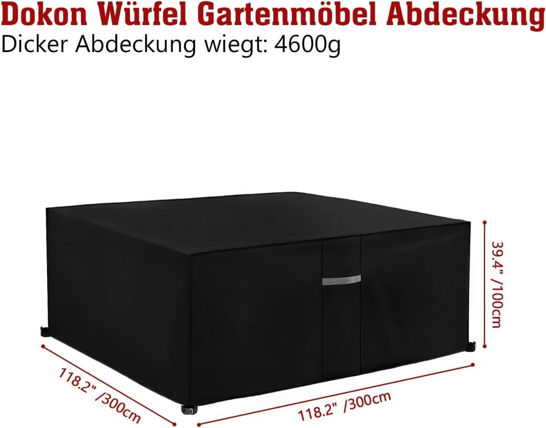 Gartenmöbel Abdeckung 600D Oxford Gewebe WinterfestUV Beständig
