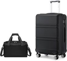 KONO Reisekoffer Set Mittelgroß 65cm Rollkoffer Ryanair Reisetasche