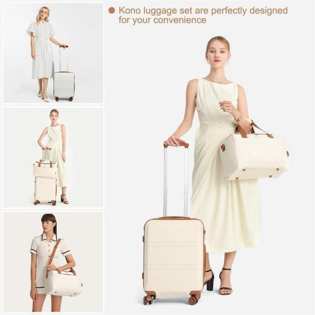 Handgepäck-Koffer Trolley Set 2-teilig, Rollen, Ryanair