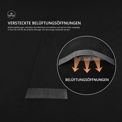 Schutzhülle für Strandkorb 600D Oxford Wasserdicht Winddicht UV