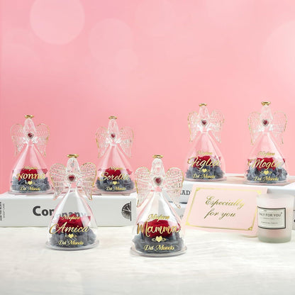 Sunia Ewige Rose Engel Figur Beste Mama Geschenk