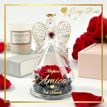Sunia Ewige Rose Beste Mama Engel Glaskuppel Blume Geschenk