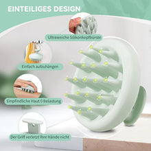 Silikon Kopfhaut Massagebürste für Haarwachstum und
