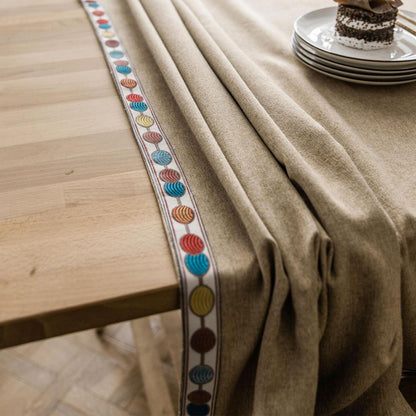 Rechteckige Tischdecke 130x220cm – Wasserabweisend & Abwaschbar