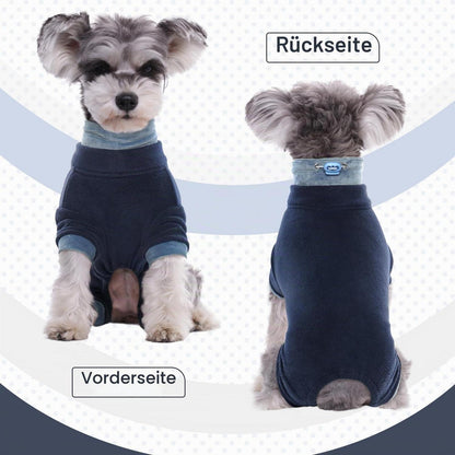 Hundepullover Fleece Rollkragenpullover für kleine Hunde