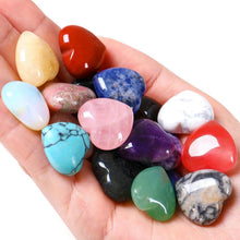 20 Stück Herz Kristalle Set Edelsteine Reiki Chakra Meditation Amethyst