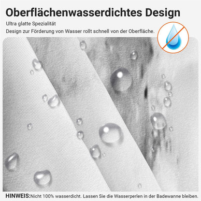 Duschvorhang Marmor 150x180cm Wasserdicht & Antischimmel