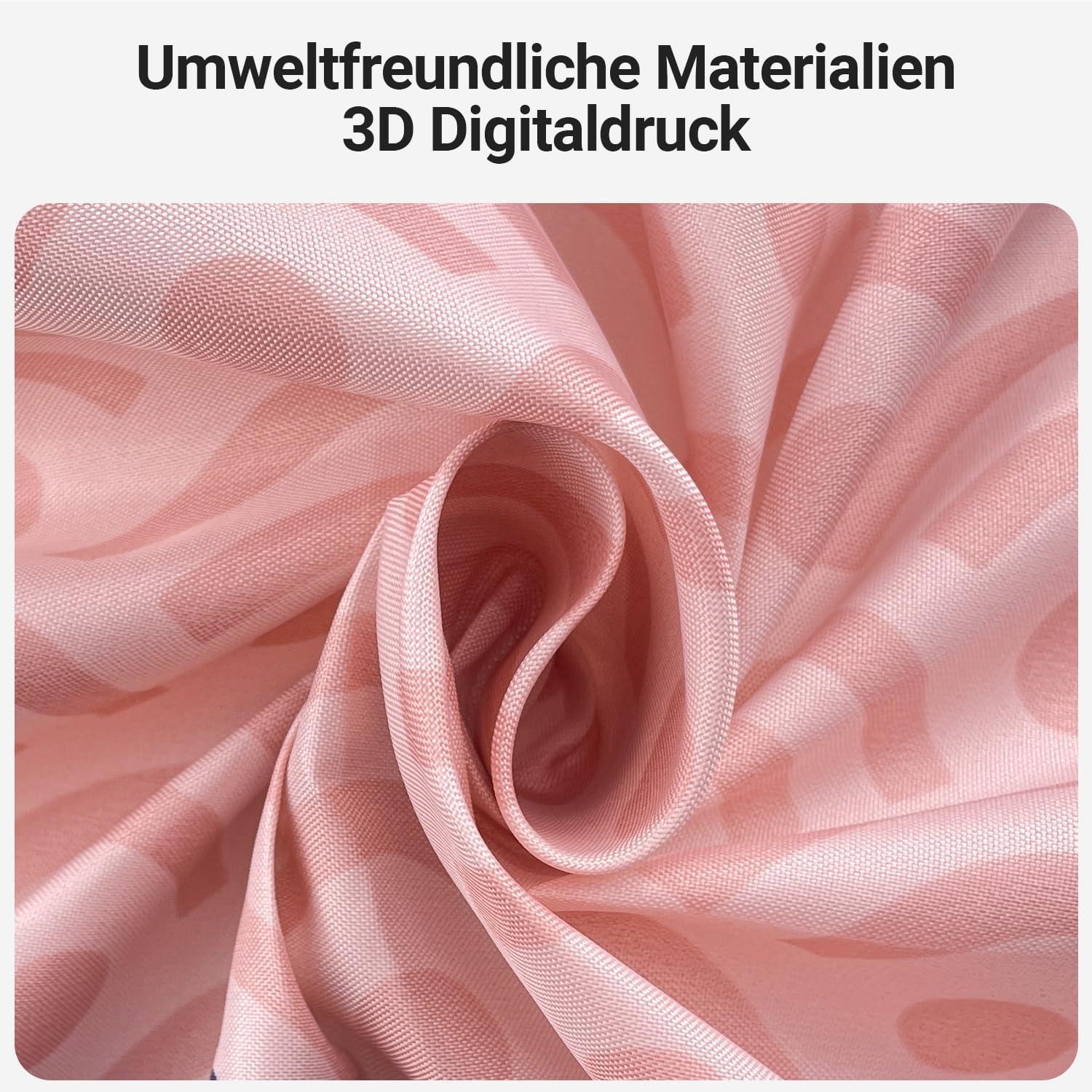 Duschvorhang Blume 200x200cm Antischimmel Wasserdicht Polyester Stoff