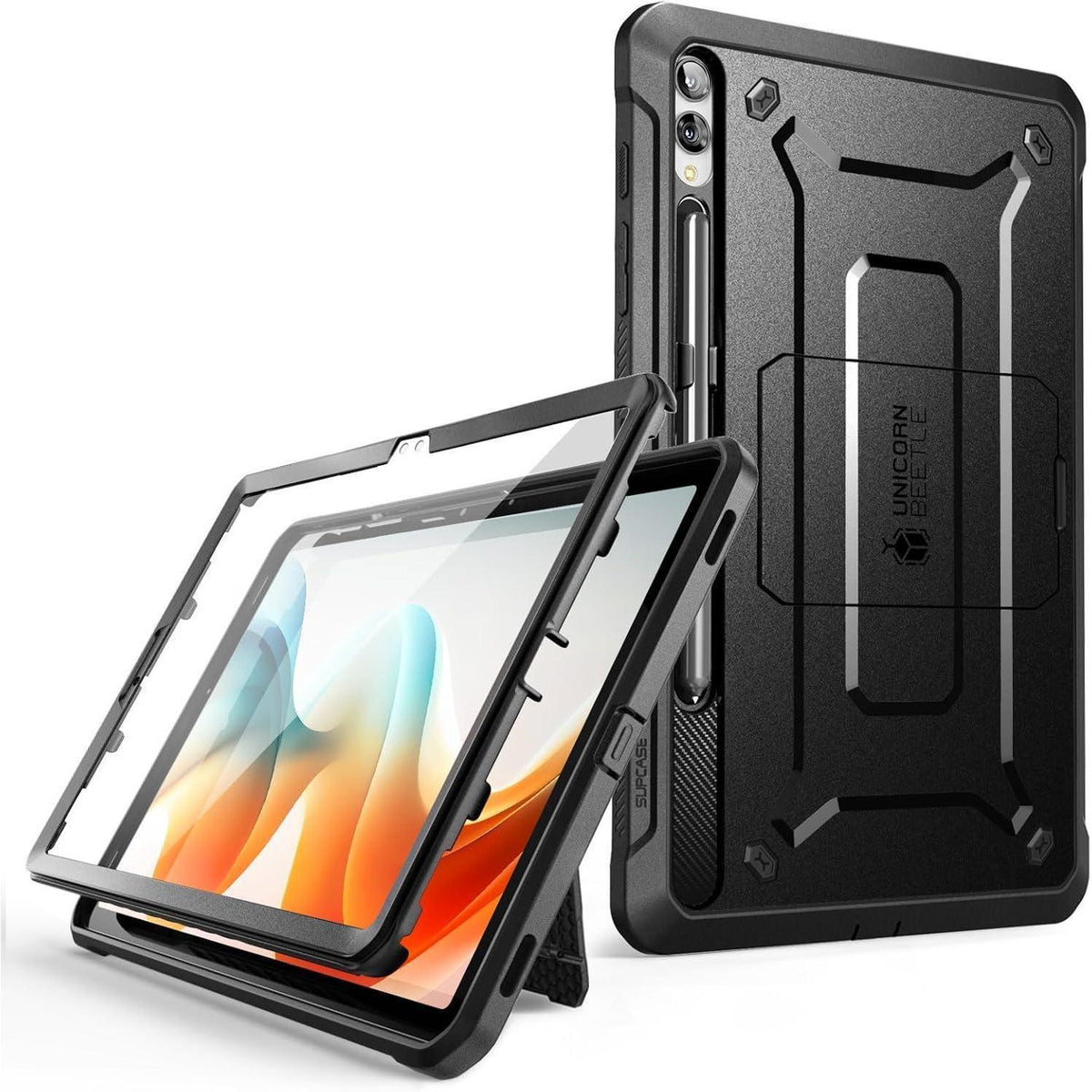 Schutzhülle für Samsung Galaxy Tab S10/S9 Plus 12.4" mit Ständer & S Pen Halter