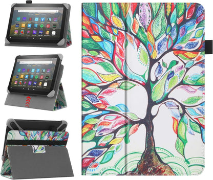 Universal Tablet Schutzhülle 7-8 Zoll Verstellbar Ständer Handschlaufe