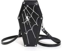 Halloween Umhängetasche Gothic Tasche Sarg Form Goth Handtasche