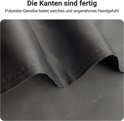 Duschvorhang 150x200cm Dunkelgrau Wasserabweisend Antischimmel Polyester Mit