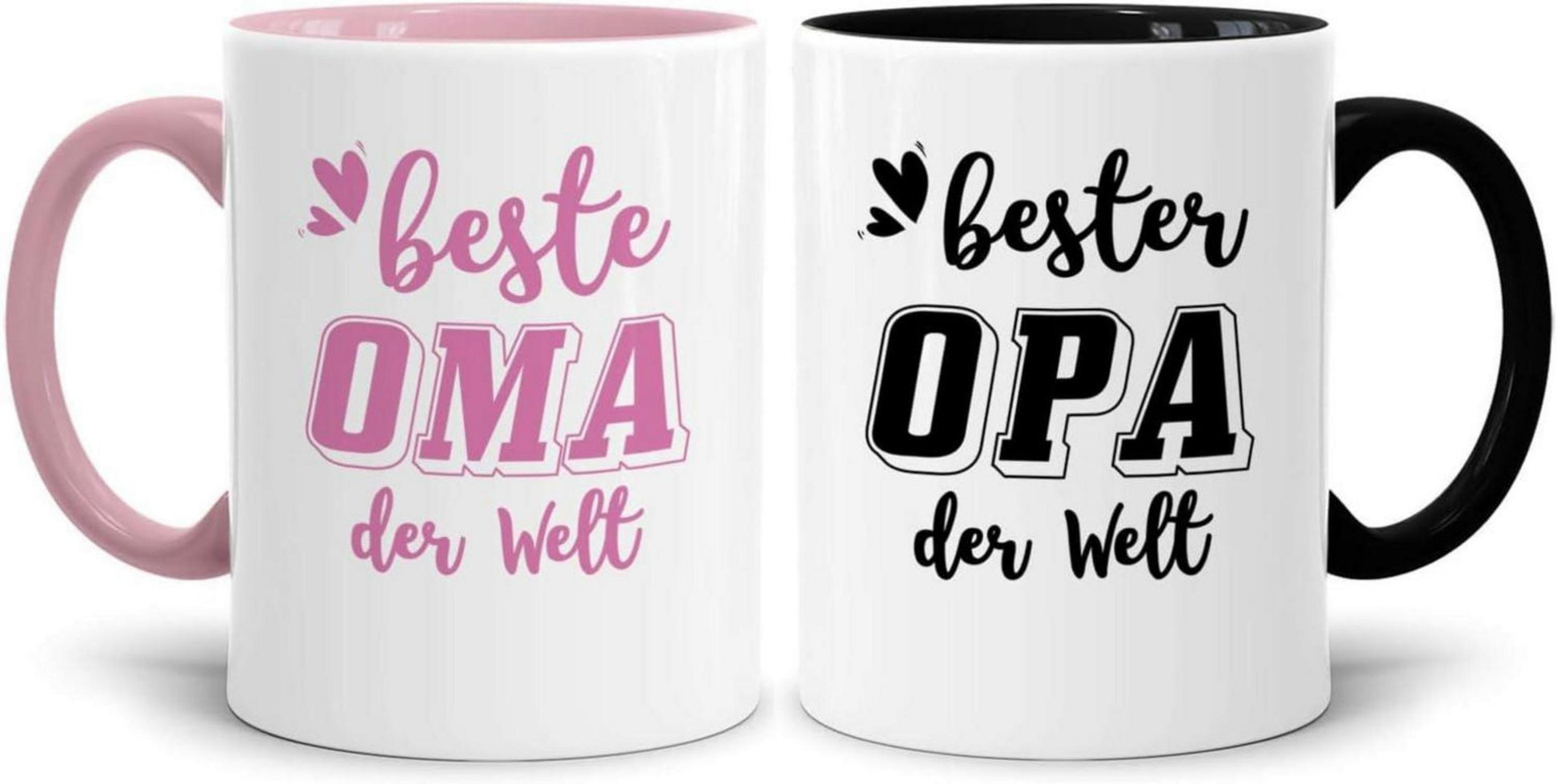 Oma und Opa Tassen Set, Beste Oma Bester Opa Geschenke