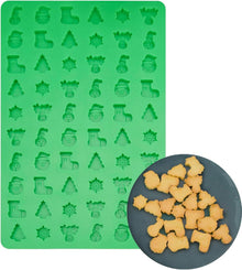 Silikon Backform Weihnachten Xmas Element Cookies Süßigkeiten