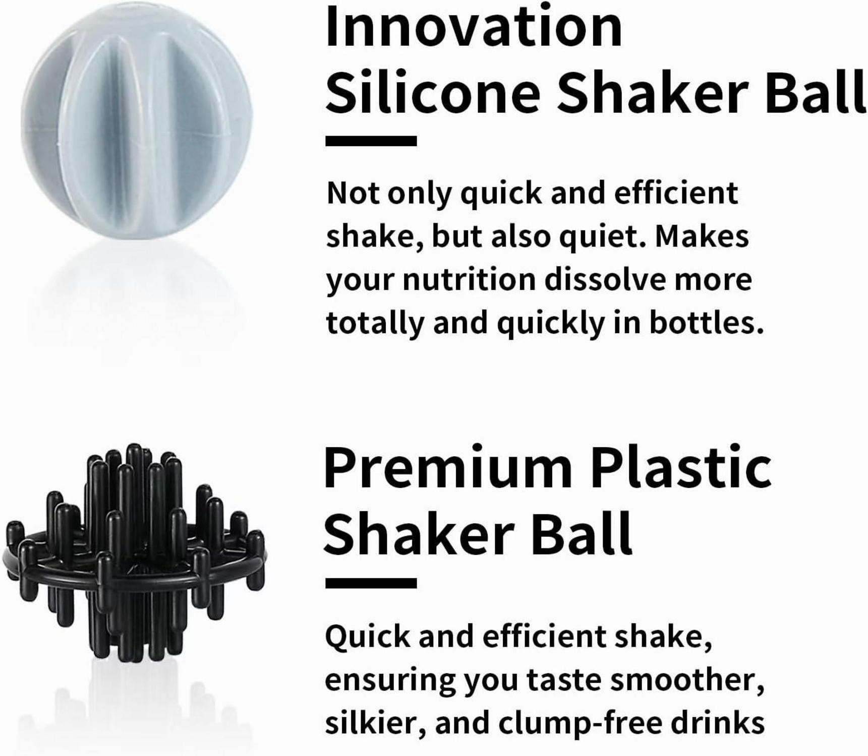 Protein Shaker Flasche 28 oz Edelstahl mit sichtbarem Fenster