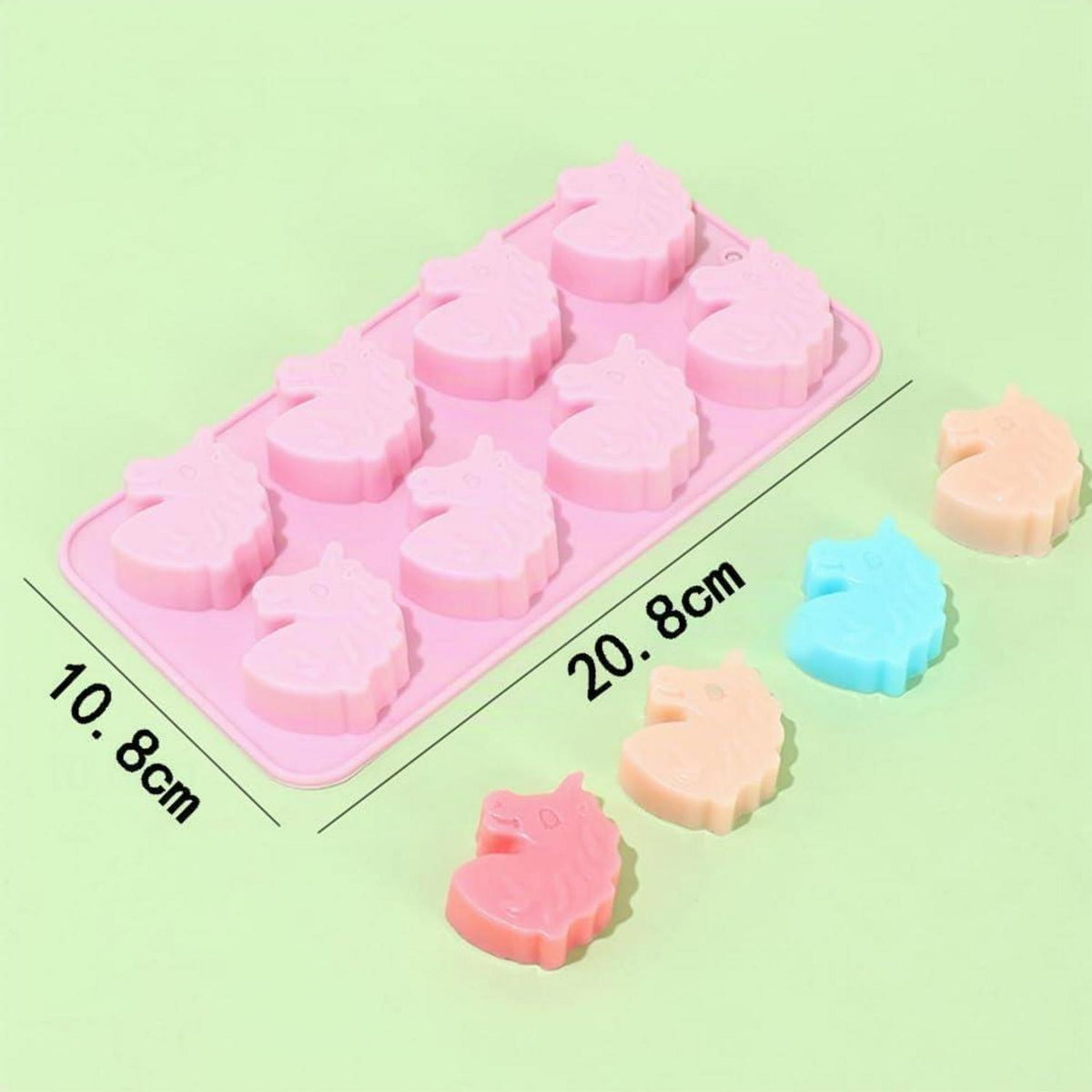 Silikonform Einhorn – 2er Set für Kuchen, Mousse & mehr