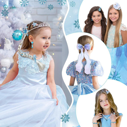 Adventskalender Mädchen Schmuck Haarschmuck 24 Tage Eis