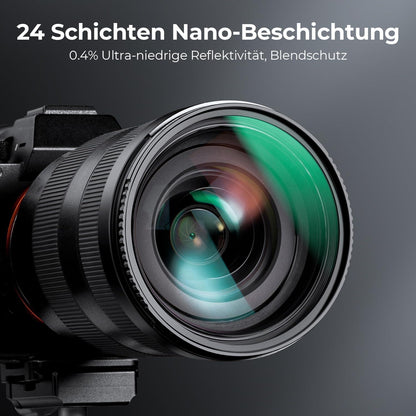 49mm ND Filter Set mit ND8, ND64 und ND1000 Filter - Nano D