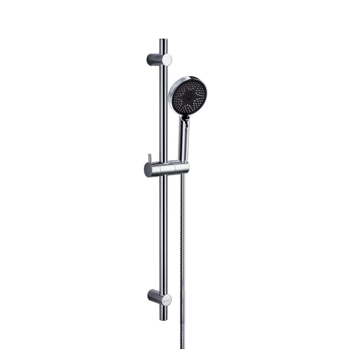 Edelstahl Duschstange Set mit Handbrause & Duschkopf 70cm