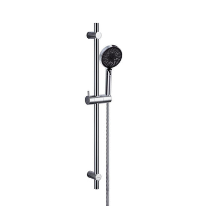 Edelstahl Duschstange Set mit Handbrause & Duschkopf 70cm