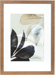 Bilderrahmen Holz A3 Passepartout Braun Vertikal 45 cm