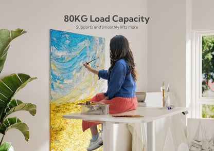 Claiks 160x60 Höhenverstellbarer Schreibtisch Elektrisch