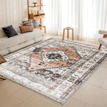 Orientalischer Vintage-Teppich Kurzflor Waschbar 160x230cm