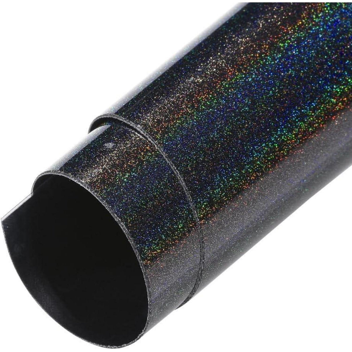 Graue Autofolie mit Regenbogen-Effekt – Car Wrapping Folie 75x152cm