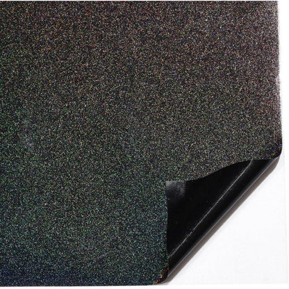 Graue Autofolie mit Regenbogen-Effekt – Car Wrapping Folie 75x152cm