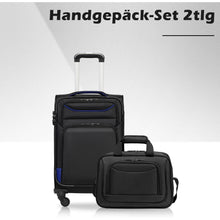 COOLIFE Koffer Trolley Set 4 Rollen Handgepäck TSA-Schloss