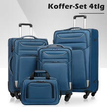 COOLIFE Koffer Set 4 Rollen Handgepäck TSA-Schloss
