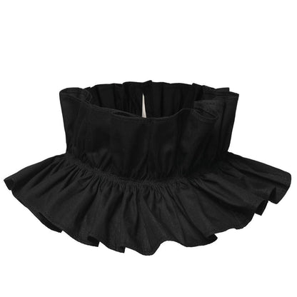 Rüschenkragen Renaissance viktorianisch Polyester-Seide