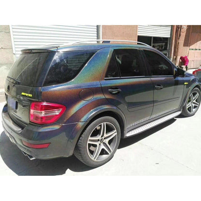 Regenbogen Autofolie Grau Glänzend – Car Wrapping Folie 30x152cm