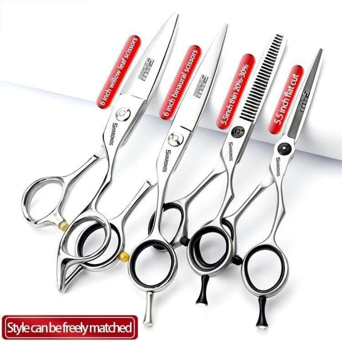 5.5/6 Zoll Haarschere Set für Friseure & Barbere