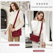 Leichte Umhängetasche Damen Crossbody Bag Verstellbare