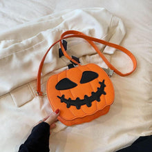 Halloween Kürbis Handtasche Gothic Umhängetasche Crossbody