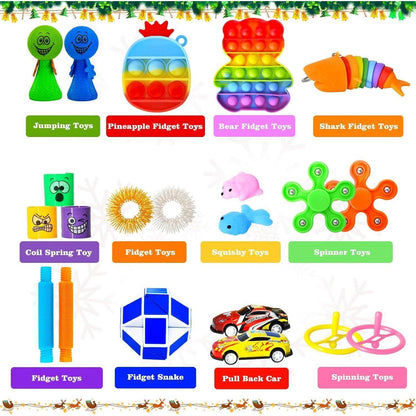 Adventskalender 2026 für Kinder - Fidget Toys
