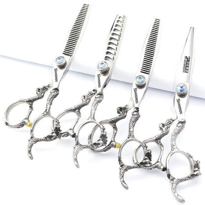 Professionelle Friseurschere Set 6-8-9 Zoll Edelstahl