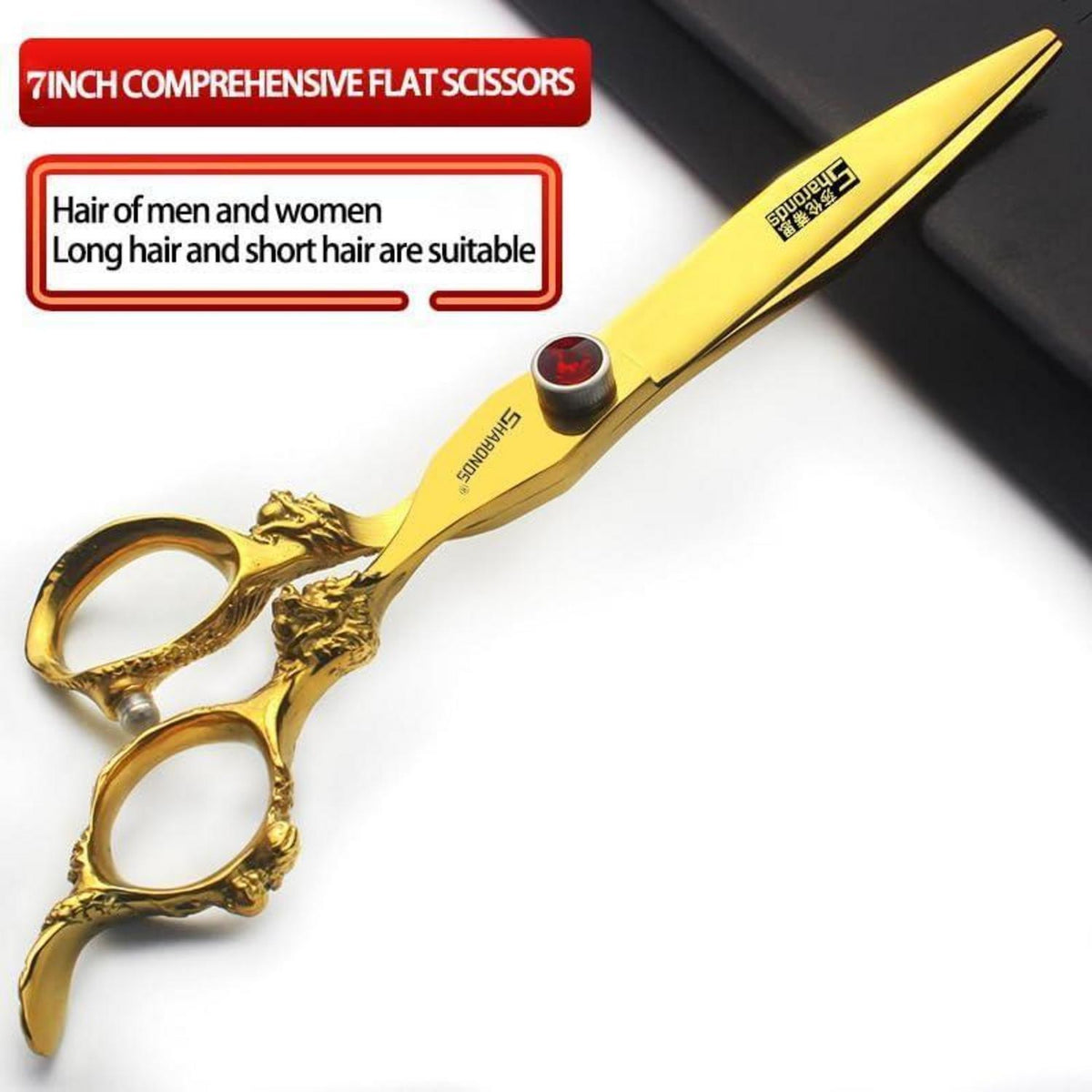 Professionelle Friseurschere 7 Zoll 3er Set – 440C Stahl