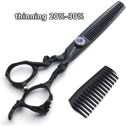 Profi Friseurschere Set 6/7 Zoll – Haarschneideschere & Effilierschere