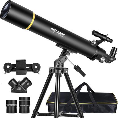 Professionelles 80mm Refraktor Teleskop für Astronomie