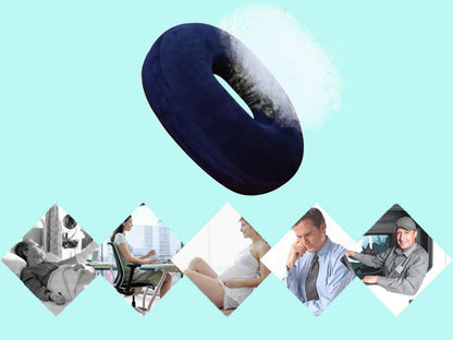 Donut Sitzkissen Memory-Schaum Steißbein Ischias Hämorrhoiden Relief