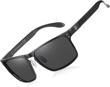 Sportliche Polarisierte Sonnenbrille Carbonfaser UV400 Schutz 8208