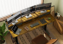 Höhenverstellbarer Schreibtisch 140x60 cm mit
